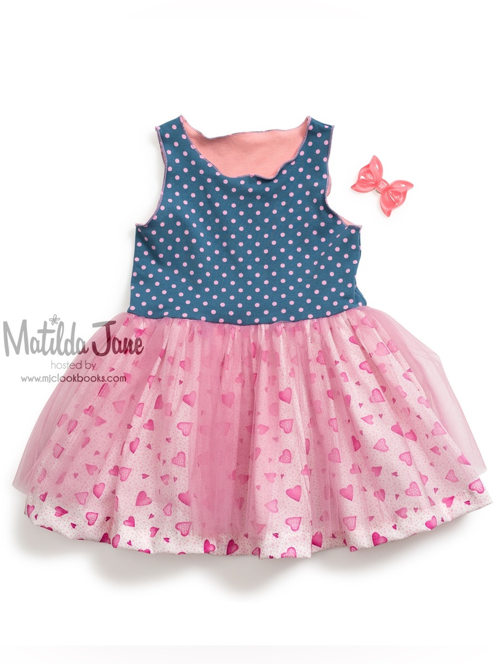 Matilda Jane Platinum My Heart is Yours Tulle Sara Top